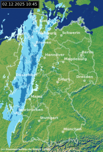 Dienstag zweigeteilt