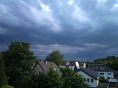 Mit viel Regen in die Nacht?