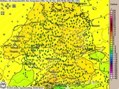 Dienstag zweigeteilt