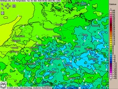 Lokal leichte Frostwerte am Morgen