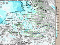 Regen verlagert sich in Osth&auml;lfte