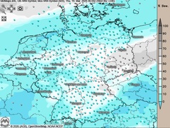 Wolken heute die Ausnahme