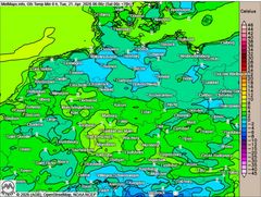 Kaltluft im Anmarsch
