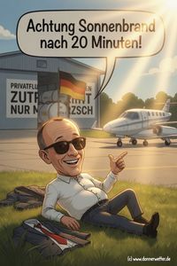 Vorsicht Sonnenbrand!