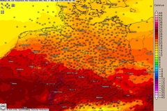 Gewitterpotenzial im S&uuml;den, frische Brise im Norden
