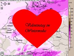 Valentinstag im Wintermodus