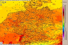 Wetter am Montag: Vor&uuml;bergehende Wetterberuhigung und sp&uuml;rbare Abk&uuml;hlung