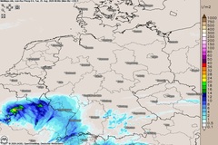Sonne satt – doch von S&uuml;dwesten naht schon der n&auml;chste Regen!