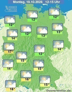 Mildes Herbstwetter mit Sonnenchancen